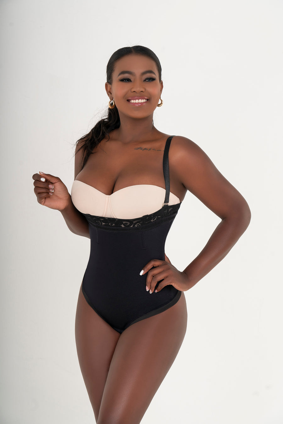 Strapless Bodysuit Thong - 201347-0
