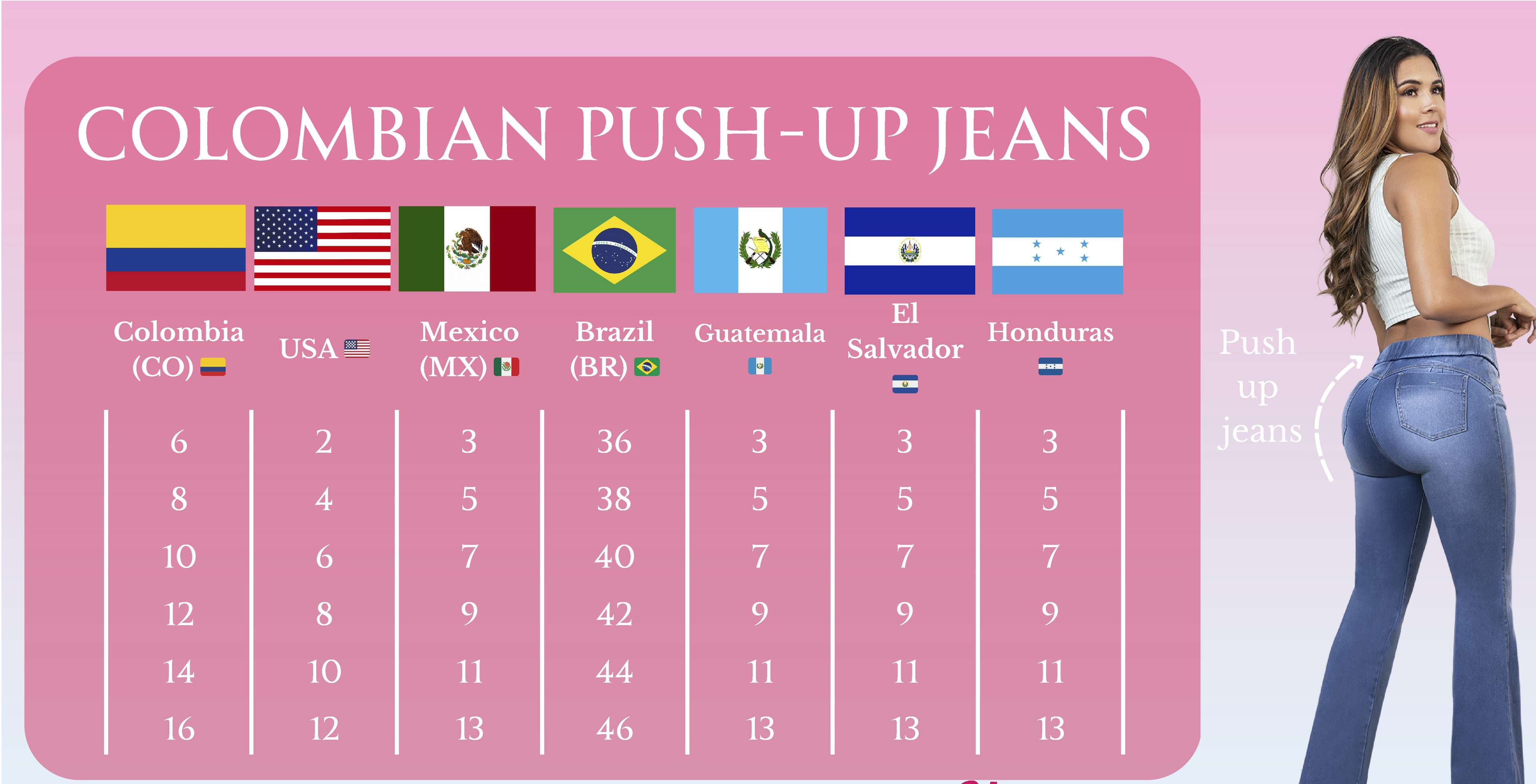 PUSH UP JEAN MHT12406-4